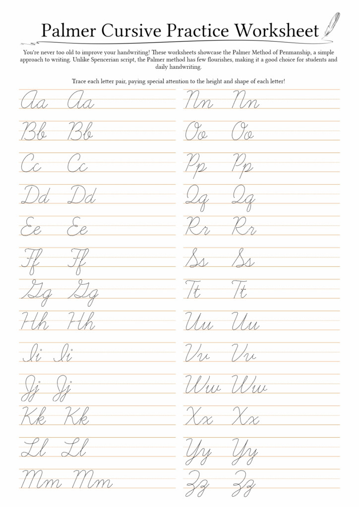 17 Palmer Cursive Worksheets Free PDF At Worksheeto - Palmer Method Cursive Worksheets