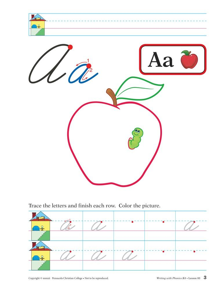 Abeka Cursive Handwriting Free Printables - Free Cursive Curriculum Worksheets