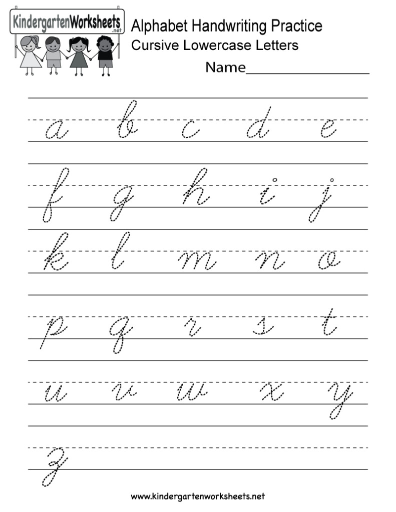 Cursive Alphabet Dotted Lines AlphabetWorksheetsFree - Dotted Cursive Handwriting Worksheets