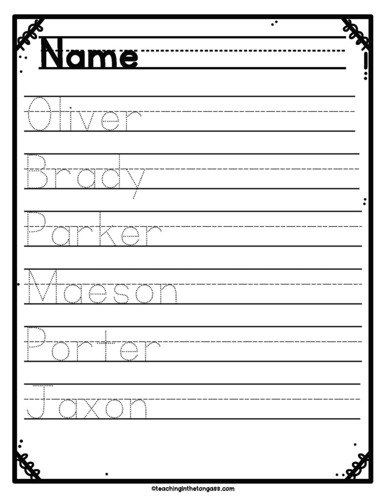 Cursive Handwriting Practice Printable - Editable Cursive Handwriting Worksheets Free