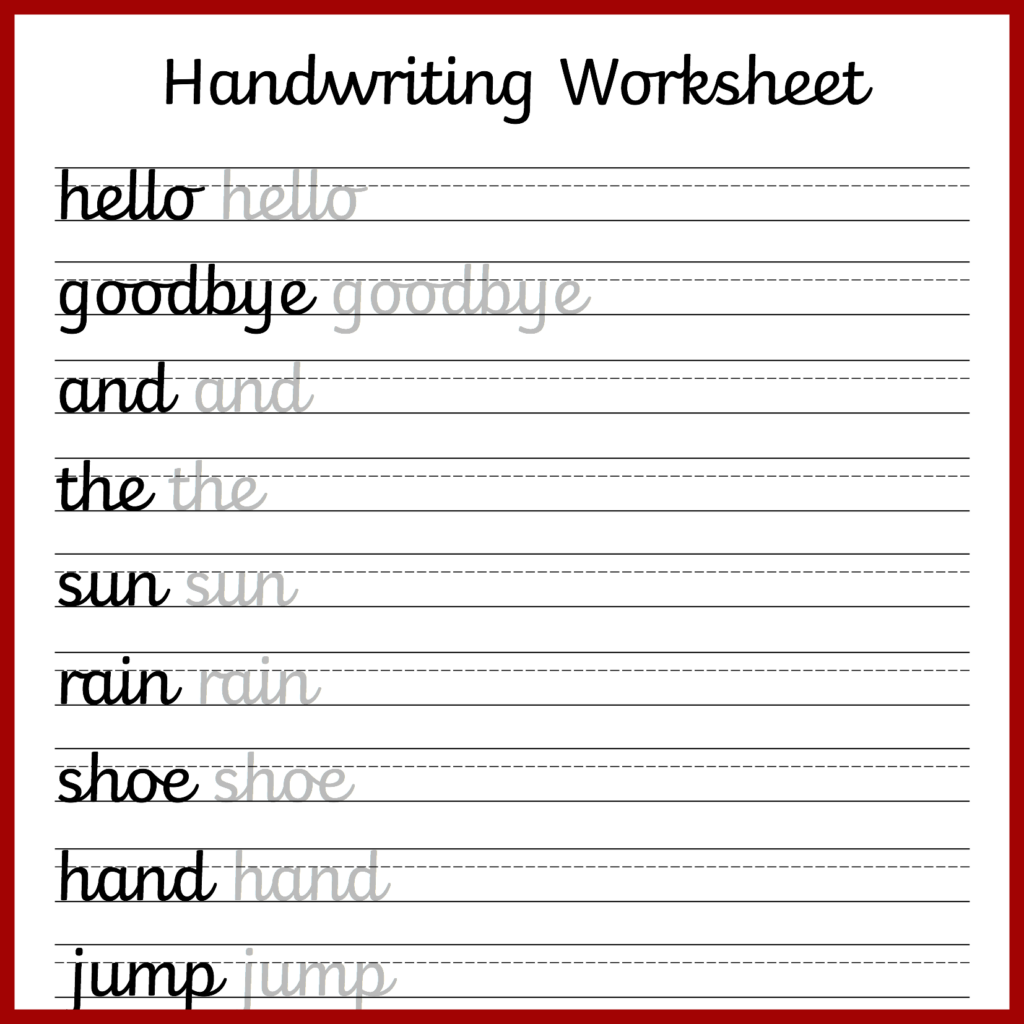 Cursive Handwriting Worksheets Free Printable Mama Geek - Cursive Writting Worksheet