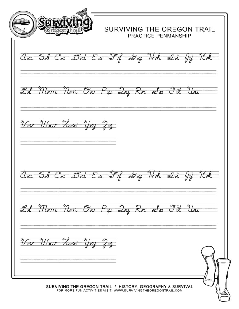 Cursive Letter Practice Sheet - Free Cursive Letter Formation Worksheets