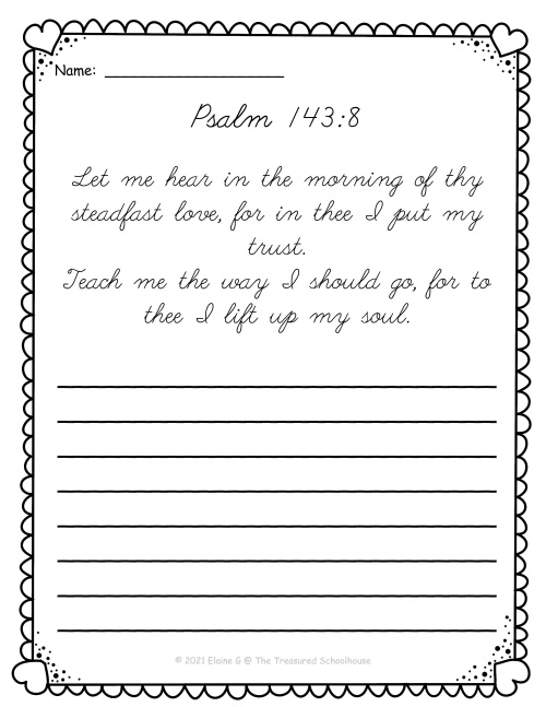 Cursive Practice Sheets Printable Bible Verse - Free Cursive Bible Verse Worksheets