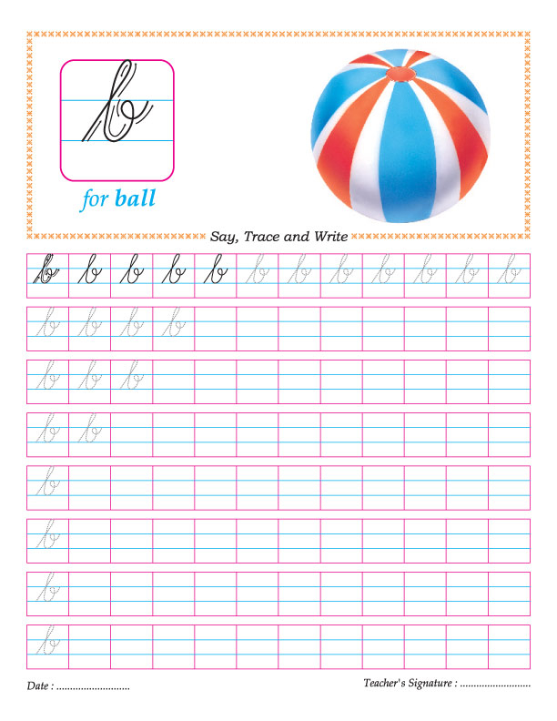 Cursive Small Letter B Practice Worksheet Download Free Cursive Small  - Cursive B Practice Worksheet