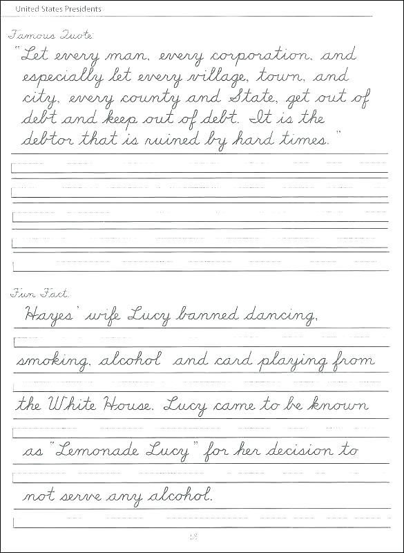 Cursive Writing Worksheet Sentences - Free Cursive Writing Sentences Worksheets