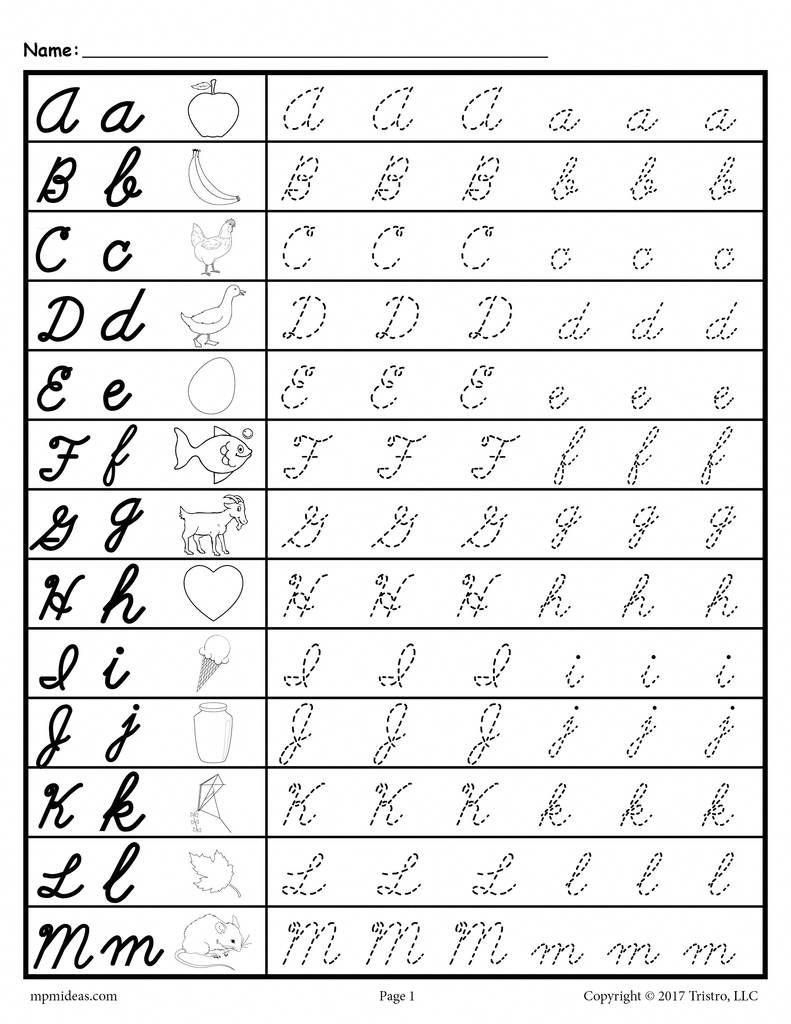 Cursive Writing Worksheets 7th Grade Thekidsworksheet - Cursive Writing Worksheets For 7Th Graders