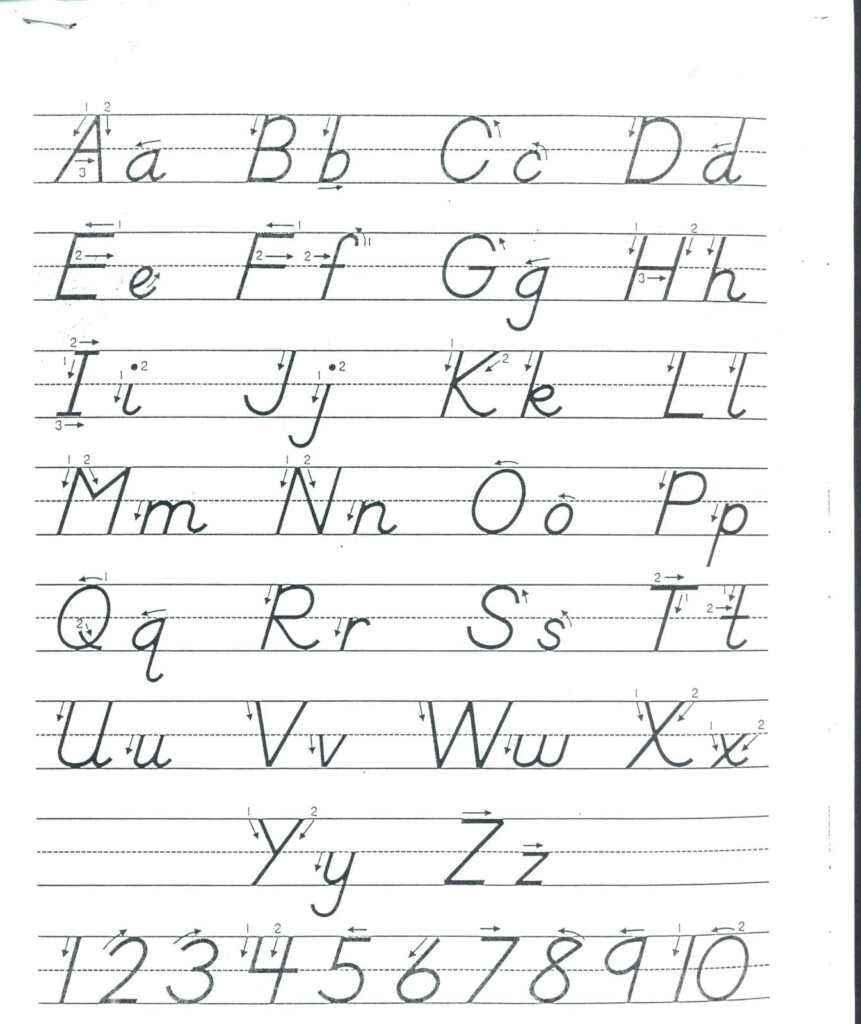 D Nealian Cursive Handwriting Worksheets Free Handwriting Worksheets - Free D Nealian Cursive Handwriting Worksheets