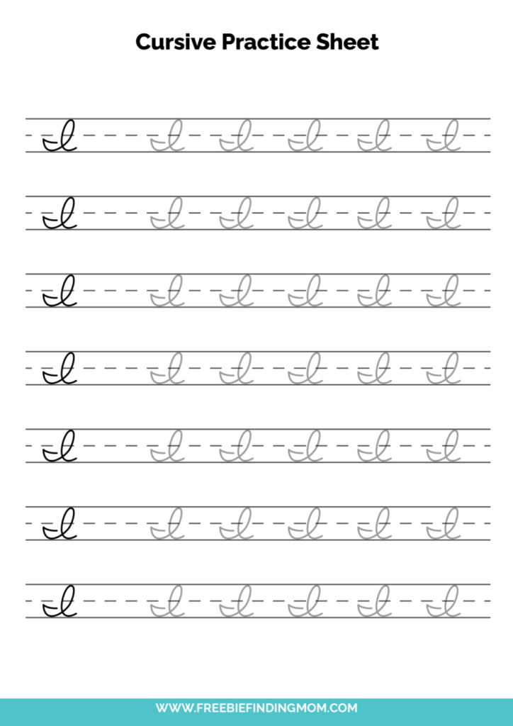 Free Printable Capital Cursive Letter I Practice Sheet PDF Freebie  - Letter I Cursive Worksheet