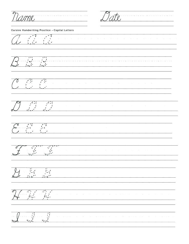 Free Printable Handwriting Sheets Ks2 - Ks2 Cursive Handwriting Worksheets