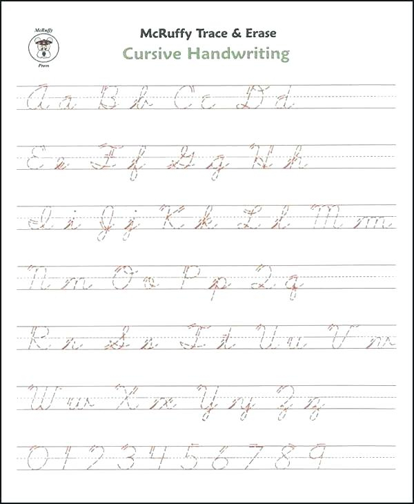 Handwriting Activities For 2nd Grade - Free Cursive Handwriting Worksheets For Second Grade