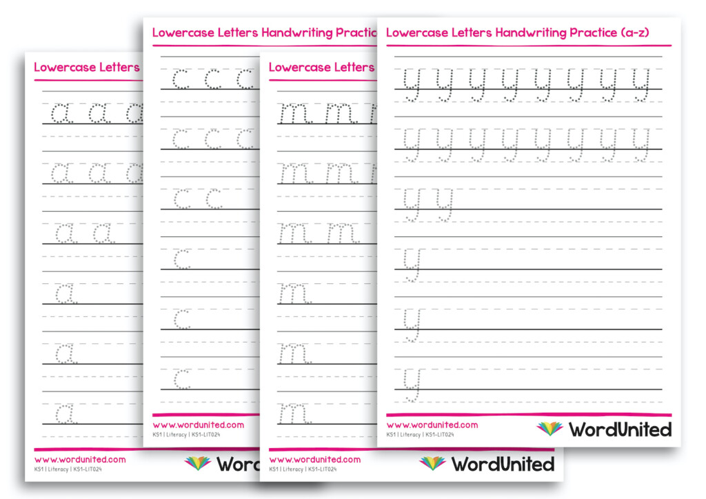 Handwriting Practice Worksheet For Ks1 Pupils Trace Over The Words And  - Cursive Handwriting Worksheets Ks1 Printable