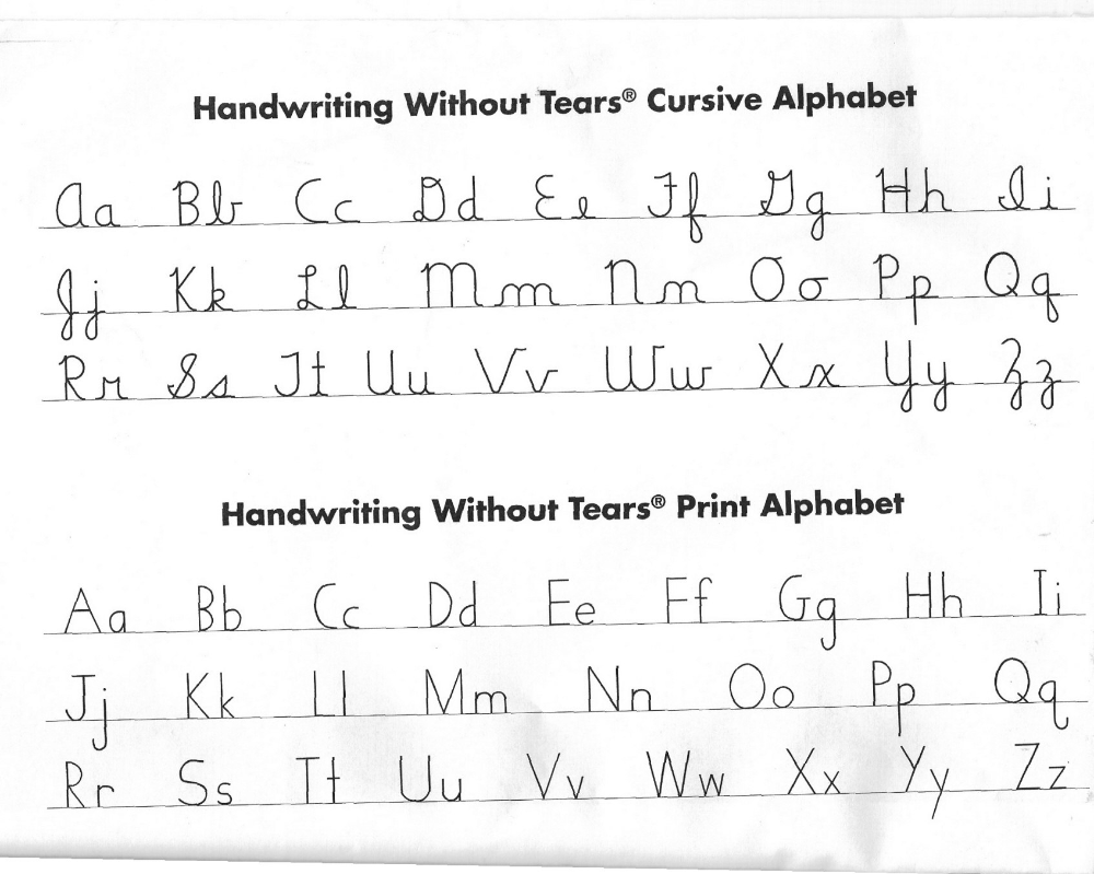 Handwriting Without Tears Cursive Free Printables Printable Templates - Learning Without Tears Sample Cursive Worksheets