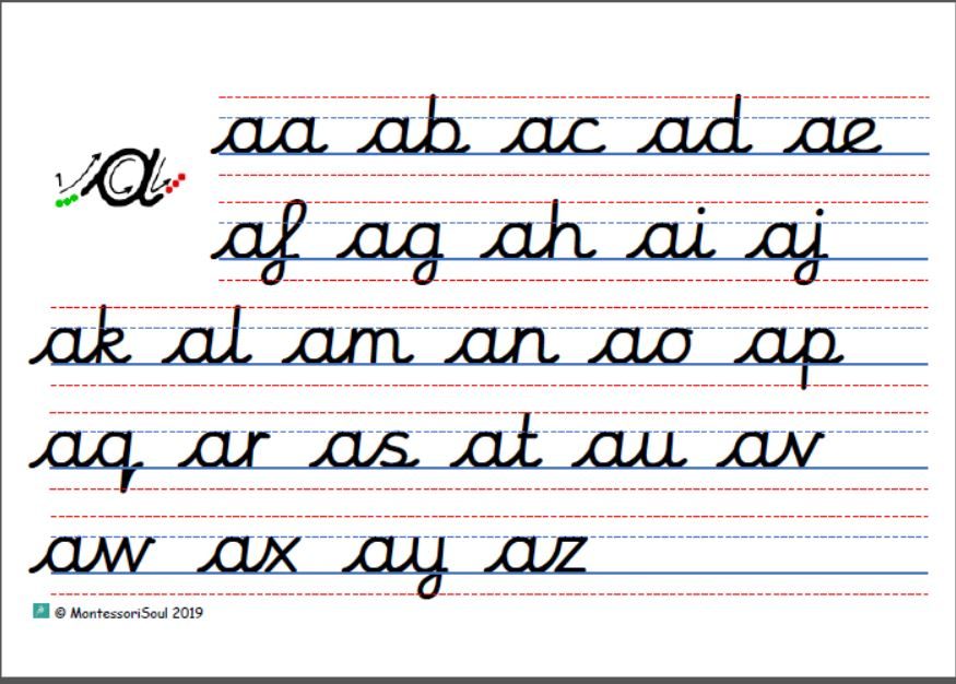 Handwriting Worksheets Joining Letters AlphabetWorksheetsFree - Cursive Writing Joining Letters Worksheets