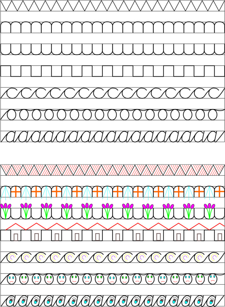 Making Cursive Worksheet - Cursive Patterns Worksheet