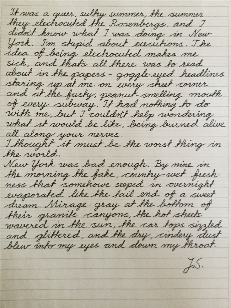 Practicing Cursive Handwriting With The First Paragraphs From  - Cursive Writing Worksheets With Paragraphs I