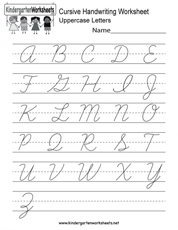 Writing Cursive Worksheets - Preschool Cursive Writing Worksheets